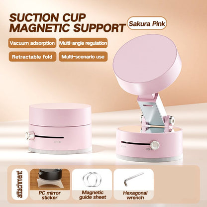 🔥Foldable Portable Vacuum Magnetic Cell Phone Holder