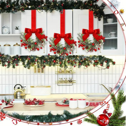 🏆Flash Sale⚡ 50K+ SOLD! Almost Gone🎄Mini Christmas Wreaths