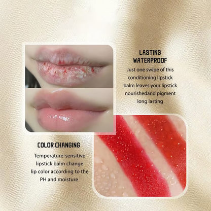 🏆Only $19.99Last Day Promotion!🎁- ✨Transferproof Color-Changing Lipstick💄CrystalClear Color Alchemy 💋 Auto-Tints on Contact!