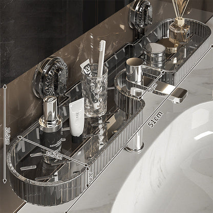 🚰 50% OFF HOT SALE 2025! ✨ Universal Removable Faucet Storage Rack - Expandable Design with Drainage Holes for Kitchen & Bathroom Organization 🛁💫