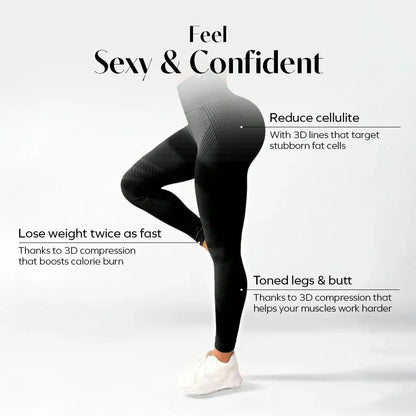 3D Sculpting Anti-Cellulite Leggings